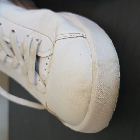 On Running Cloud The Roger Cloudtec Running Shoes White Leather Sneakers Size 10 - Picture 13 of 14